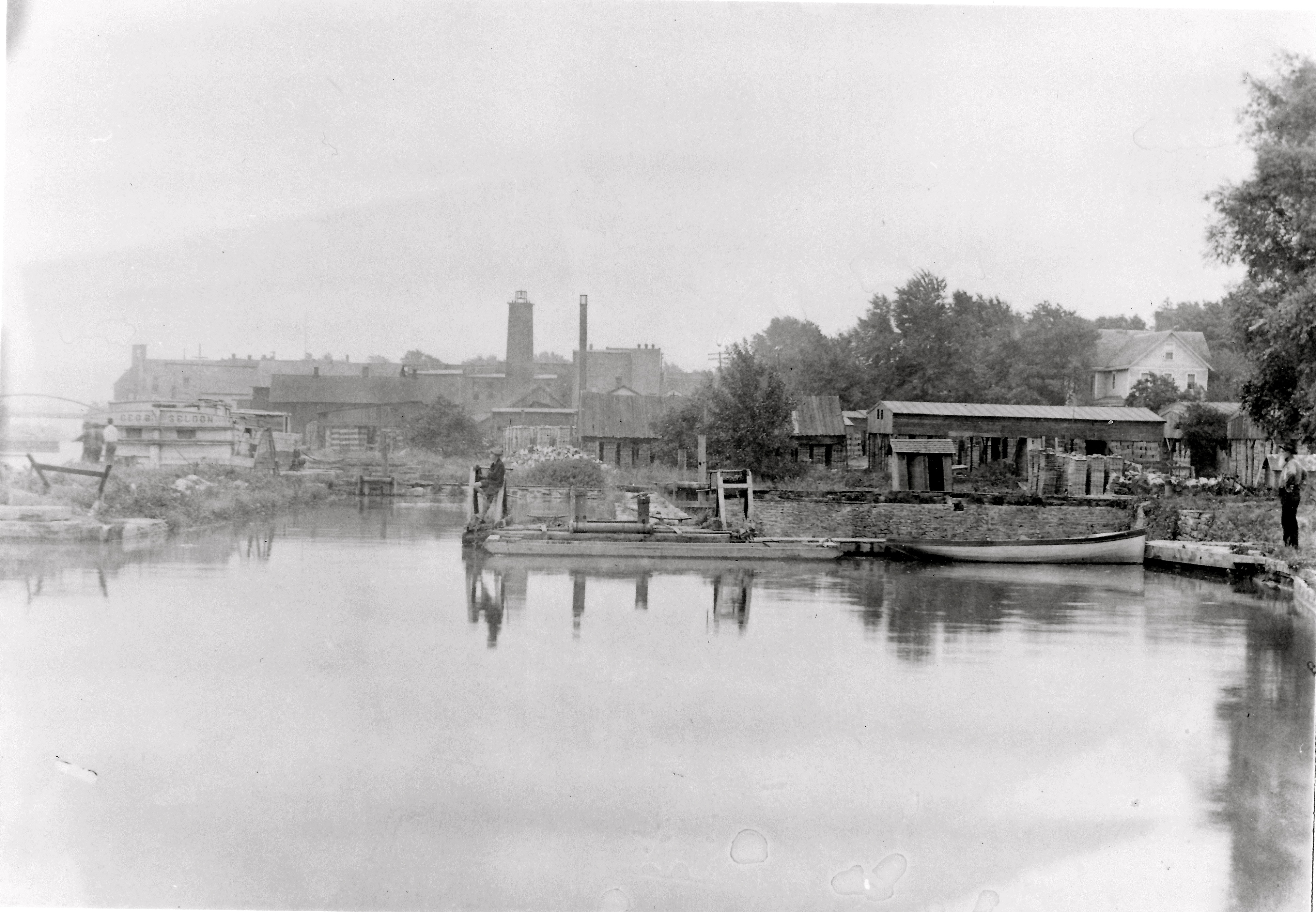 J Haines drydock Middleport 1909